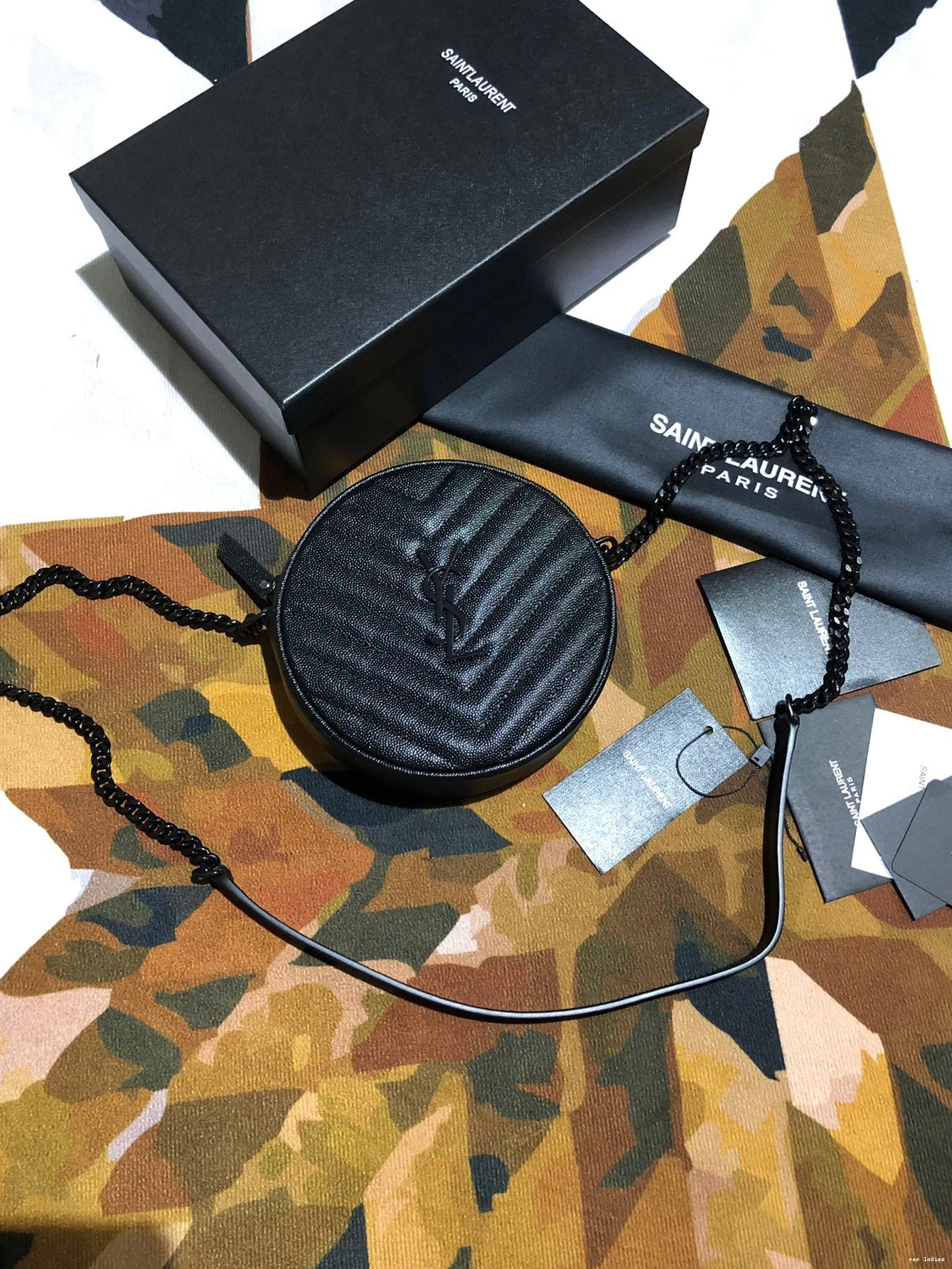 Repladies REP ROUND BAG YSL CAMERA VINYLE 0724